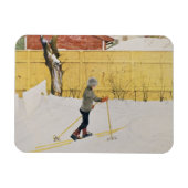 The Skier, c.1909 Magneet (Horizontaal)