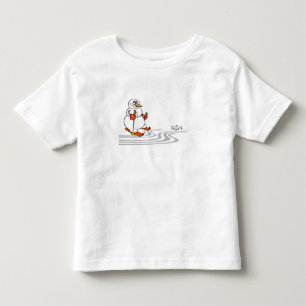 The Skiing Snowman - Kinder Shirts