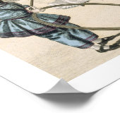 The Skipping Game, bord 115 uit Le Bon Genre, Poster (Hoek)