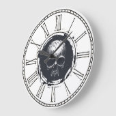 The Skull Face of Time Grote Klok (Hoek)