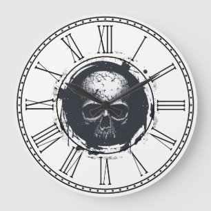 The Skull Face of Time Grote Klok