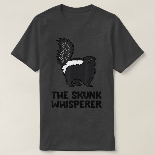 The Skunk Whisperer T-shirt (Design voorkant)
