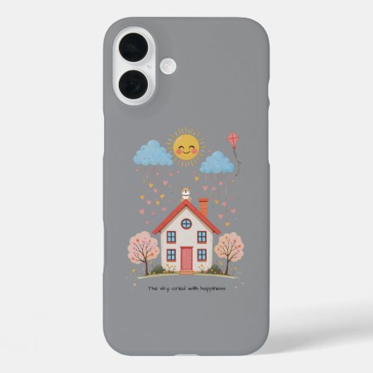 The sky cried with happiness Case-Mate iPhone case (Achterkant)