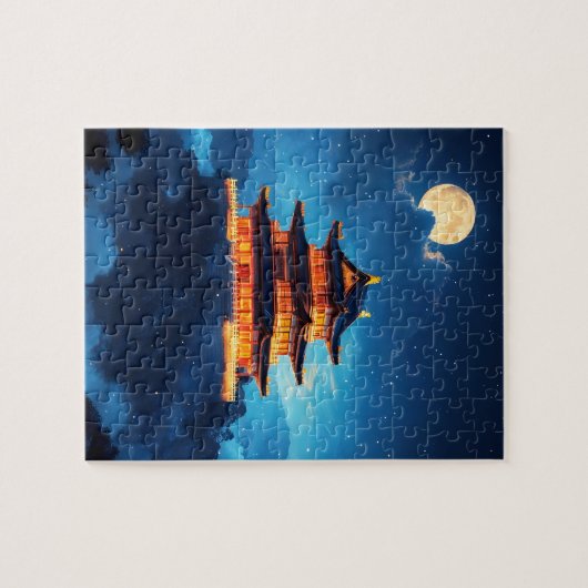 The Sky Palace at Midnight Legpuzzel (Horizontaal)