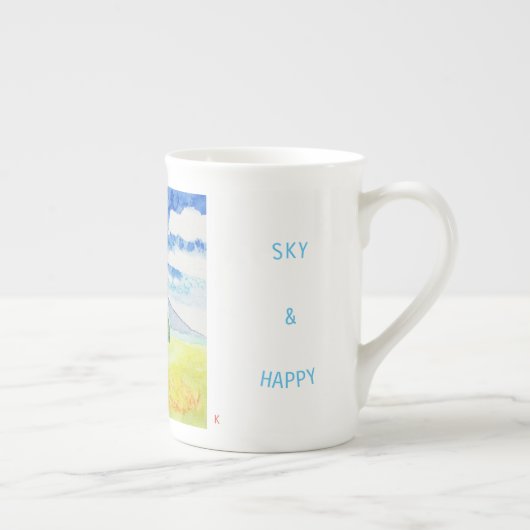 THE SKY PORSELEIN KOP (Rechts)