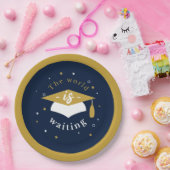 The Sky's The Limit Afstuderen 2025 Papieren Bordje (Feest)