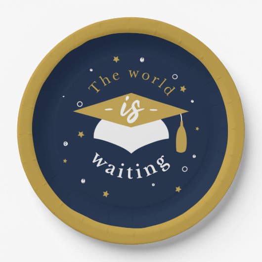 The Sky's The Limit Afstuderen 2025 Papieren Bordje (Voorkant)