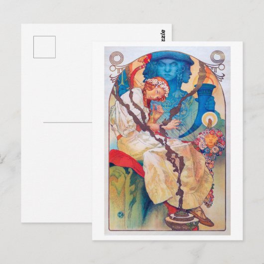 The Slav Epic, Alphonse Mucha Briefkaart (Voorkant / Achterkant)