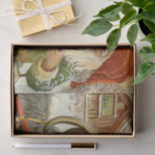 “The Sled Goat” van Jenny Nystrom Tissuepapier (Geschenk)