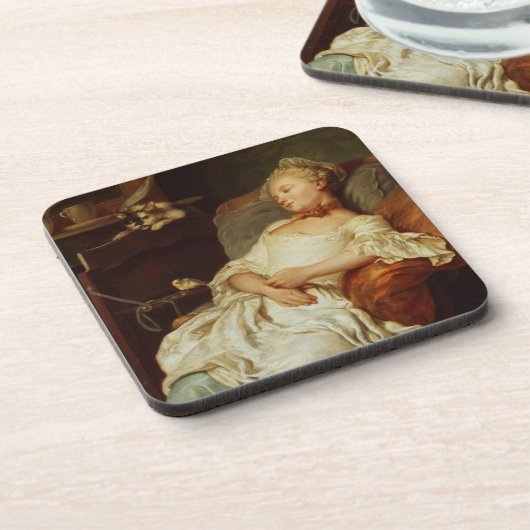 The Sleeper, 1759 (olie op doek) Drankjes Onderzetter (Linkerzijde)