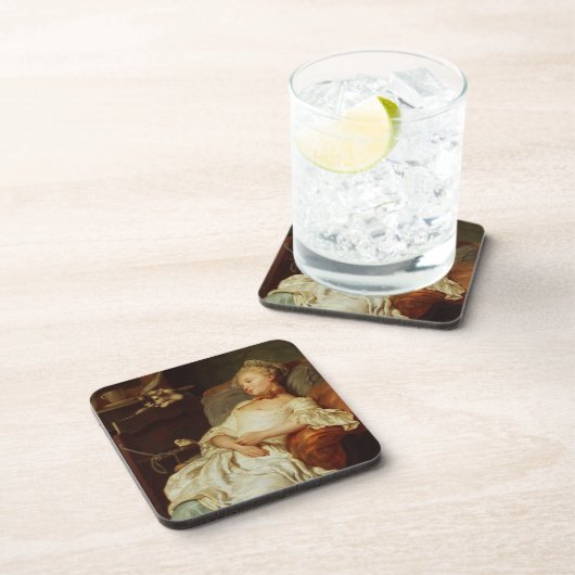 The Sleeper, 1759 (olie op doek) Drankjes Onderzetter (Rechterzijde)