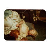 The Sleeper, 1759 (olie op doek) Magneet (Horizontaal)