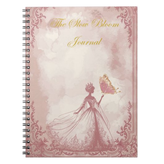 The Slow Bloom Journal - Esthetisch Notitieboek (Voorkant)