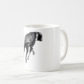 The Slow Pivot – B&W Motion-studie Koffiemok (Voorkant rechts)