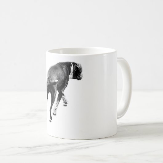 The Slow Pivot – B&W Motion-studie Koffiemok (Voorkant rechts)