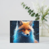 The Sly Charm of the Lone Fox Briefkaart (Staand voorkant)