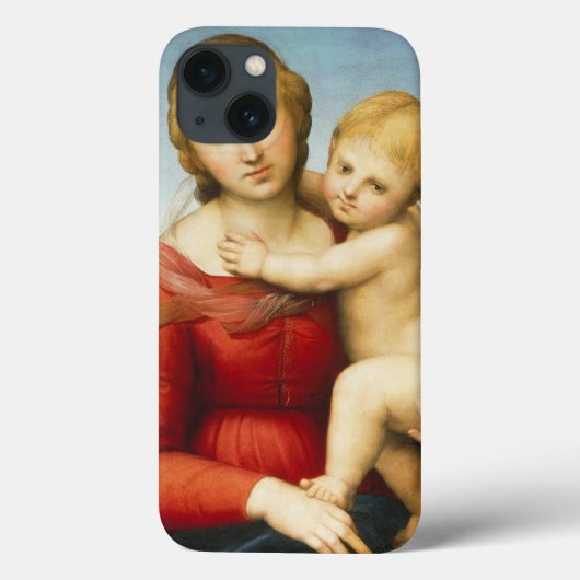 The Small Cowper Madonna, c.1505 (olie op het pane Case-Mate iPhone Case (Achterkant)