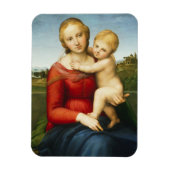 The Small Cowper Madonna, c.1505 (olie op het pane Magneet (Verticaal)