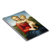 The Small Cowper Madonna, c.1505 (olie op het pane Notitieboek (Rechterzijde)