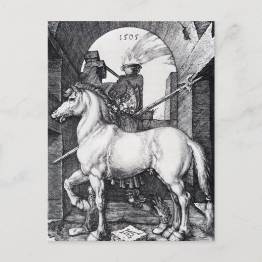 The Small Horse by Albrecht Durer Briefkaart (Voorkant)