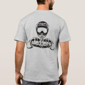 "The Smell of Two Strokes" Sledders.com T-shirt (Achterkant)