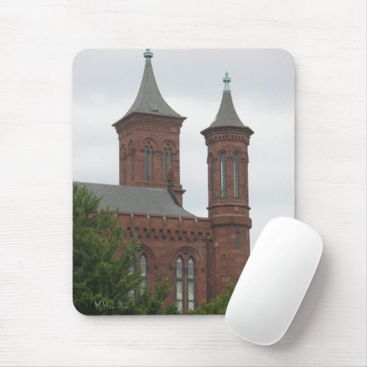 The Smithsonian Castle, Washington D.C. Muismat (Met muis)
