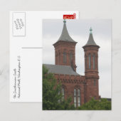 The Smithsonian, Washington D.C. Briefkaart (Voorkant / Achterkant)