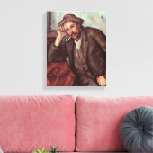 The Smoker, 1891-92 Canvas Afdruk (Insitu (Woonkamer))