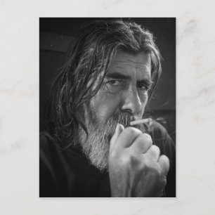 THE SMOKING MAN BRIEFKAART