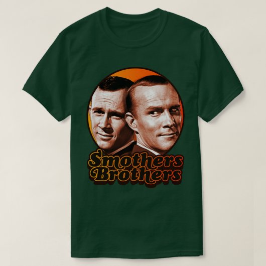 The Smothers Brothers Retro Stijl Eerbetoon T-shirt (Design voorkant)