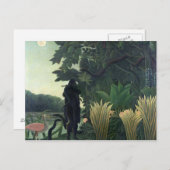 The Snake Charmer, 1907 Briefkaart (Voorkant / Achterkant)