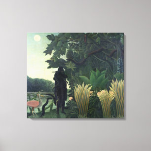 The Snake Charmer, 1907 Canvas Afdruk