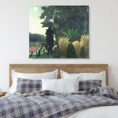 The Snake Charmer, 1907 Canvas Afdruk (Insitu (Slaapkamer))