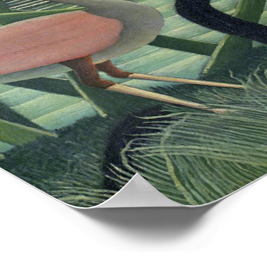 The Snake Charmer, 1907 Poster (Hoek)