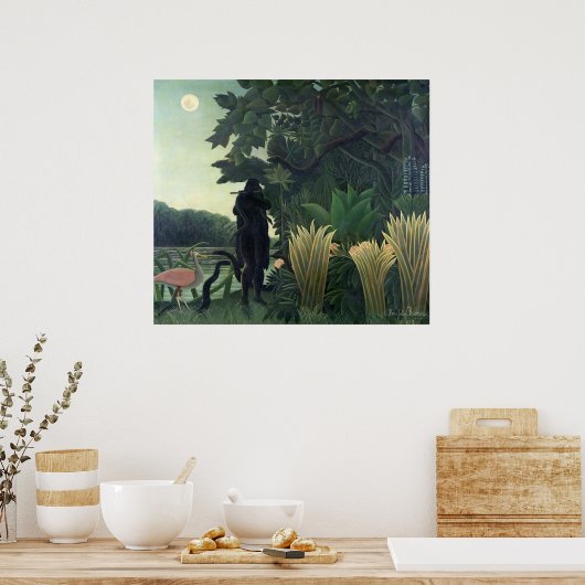 The Snake Charmer, 1907 Poster (Keuken)