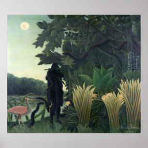 The Snake Charmer, 1907 Poster