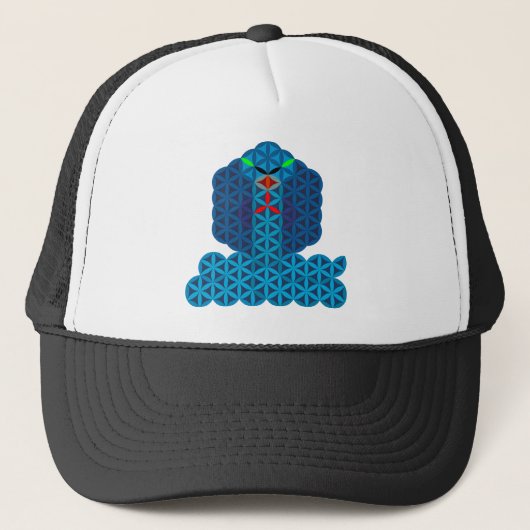 The Snake of Life - Sacred Animals, C01. Trucker Pet (Voorkant)