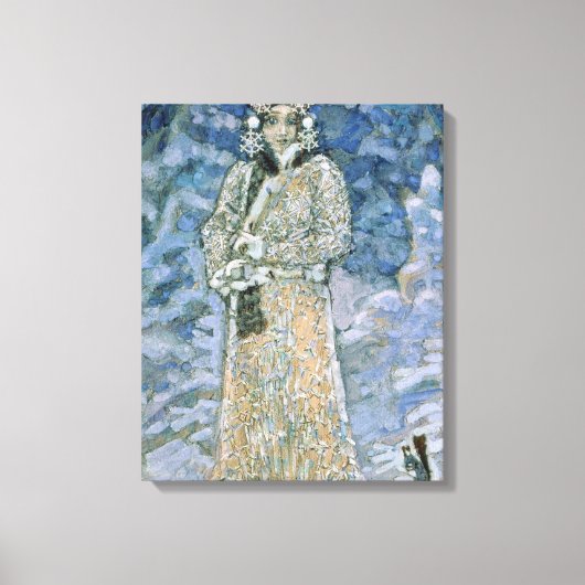The Snow Maiden, een schets voor de opera Canvas Afdruk (Voorkant)