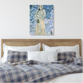 The Snow Maiden, een schets voor de opera Canvas Afdruk (Insitu (Slaapkamer))