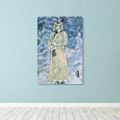 The Snow Maiden, een schets voor de opera Canvas Afdruk (Insitu (Houten vloer))