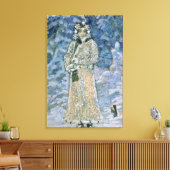 The Snow Maiden, een schets voor de opera Canvas Afdruk (Insitu (Woonkamer))