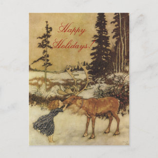 The Snow Queen Fairy Tale met Gerda Briefkaart