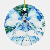 The Snow Queen Ornament (Achterkant)