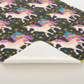 The So Extra Unicorn Sherpa Deken (3/4)