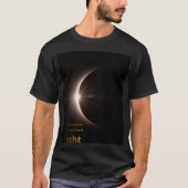 The Solar Ring: Where Darkness Meets Its End T-shirt (Voorkant)