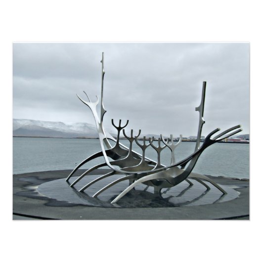 The Solfar of Sun Voyager Foto Afdruk (Voorkant)