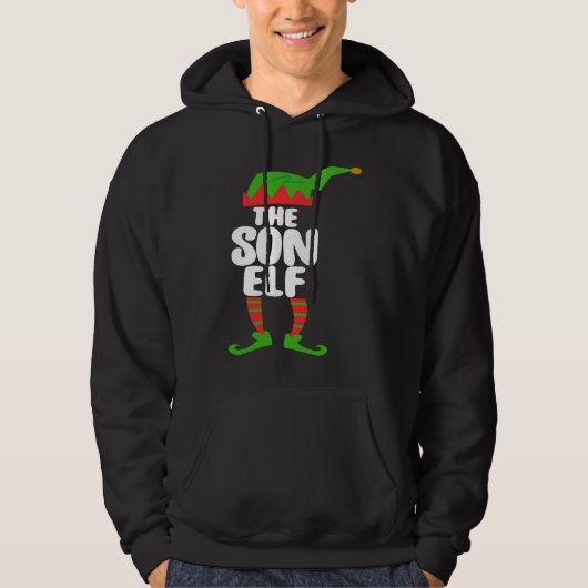 The Son ELF  Christmas Holiday Hoodie (Voorkant)
