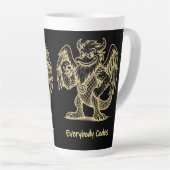 The Song of Ducks and Dragons Latte Mug Latte Mok (Rechterhoek)