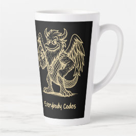 The Song of Ducks and Dragons Latte Mug Mok