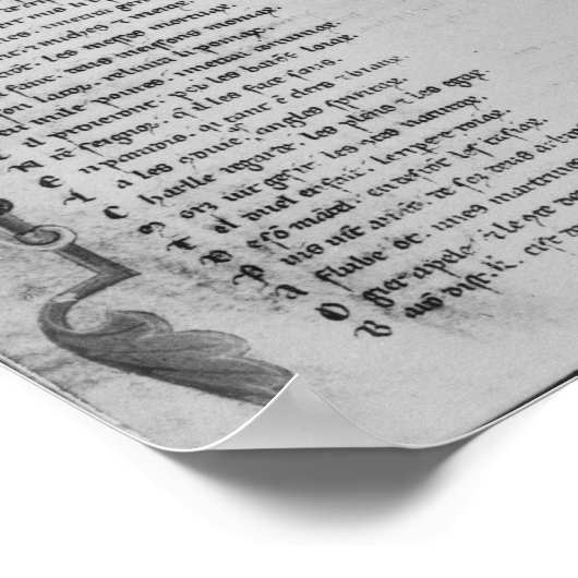 The Song of Roland" Poster (Hoek)